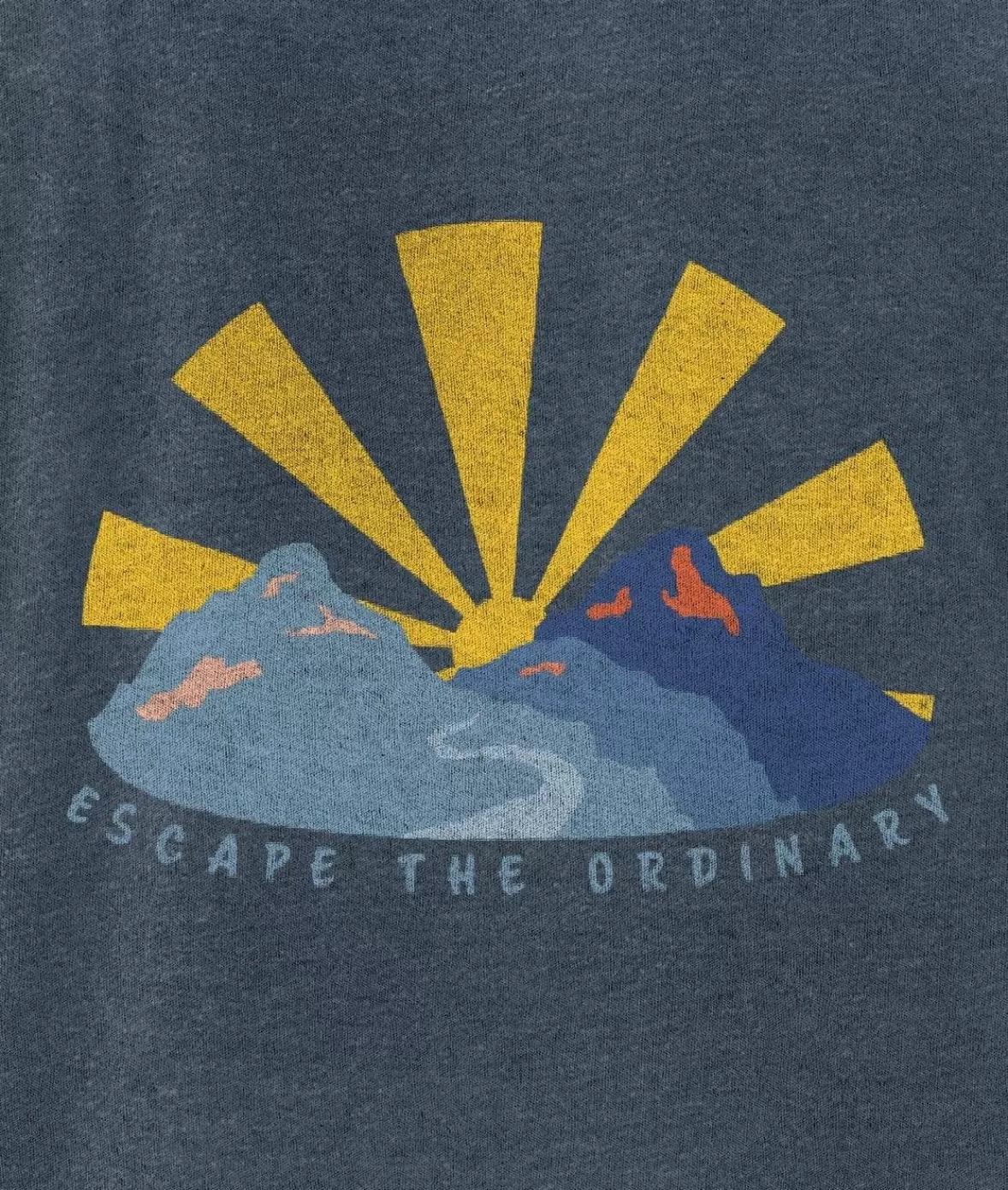 Men'S Ridiculously Soft Midweight Graphic Tee | Escape The Ordinary | Nayked Apparel Fashion