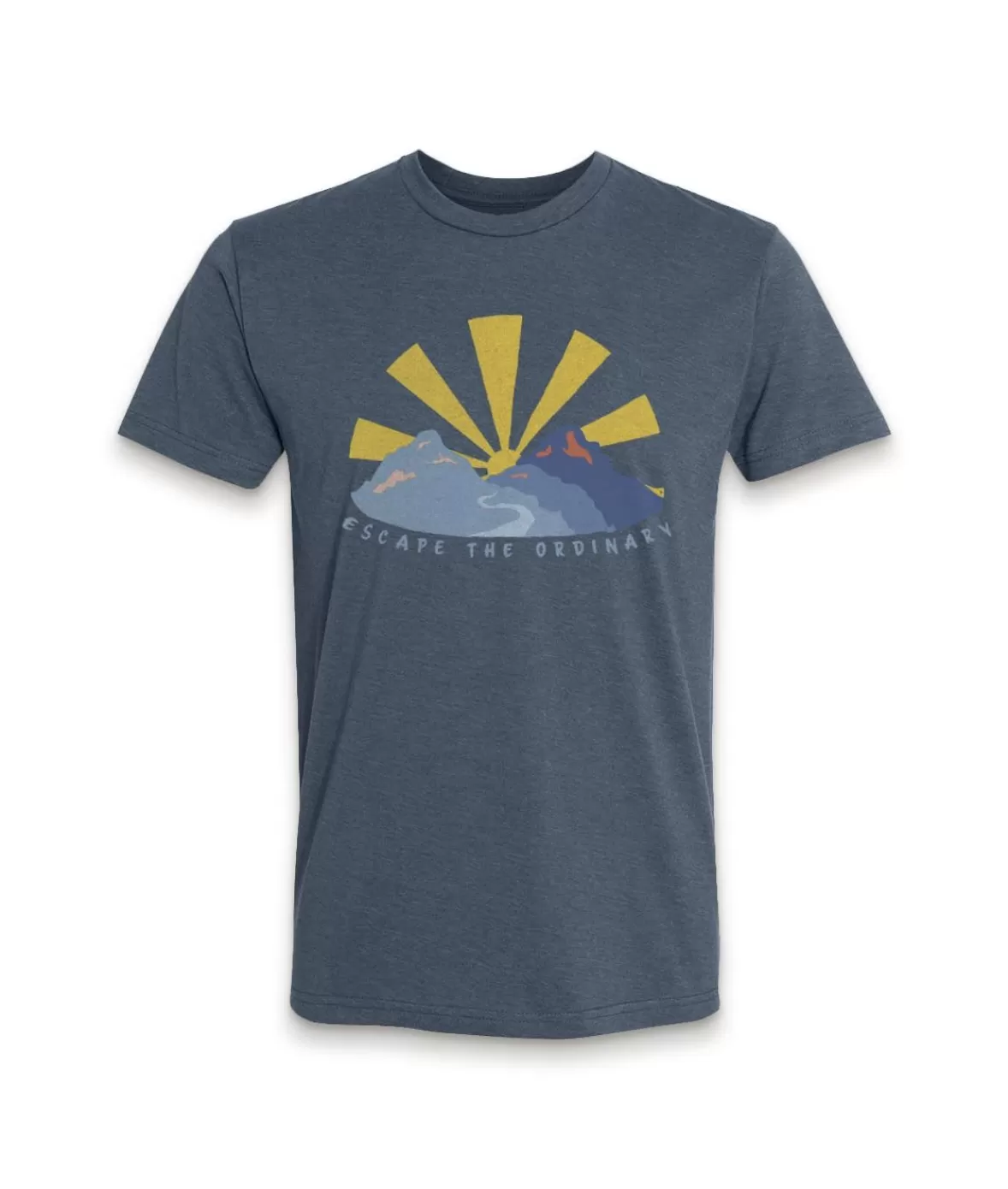 Men'S Ridiculously Soft Midweight Graphic Tee | Escape The Ordinary | Nayked Apparel Fashion