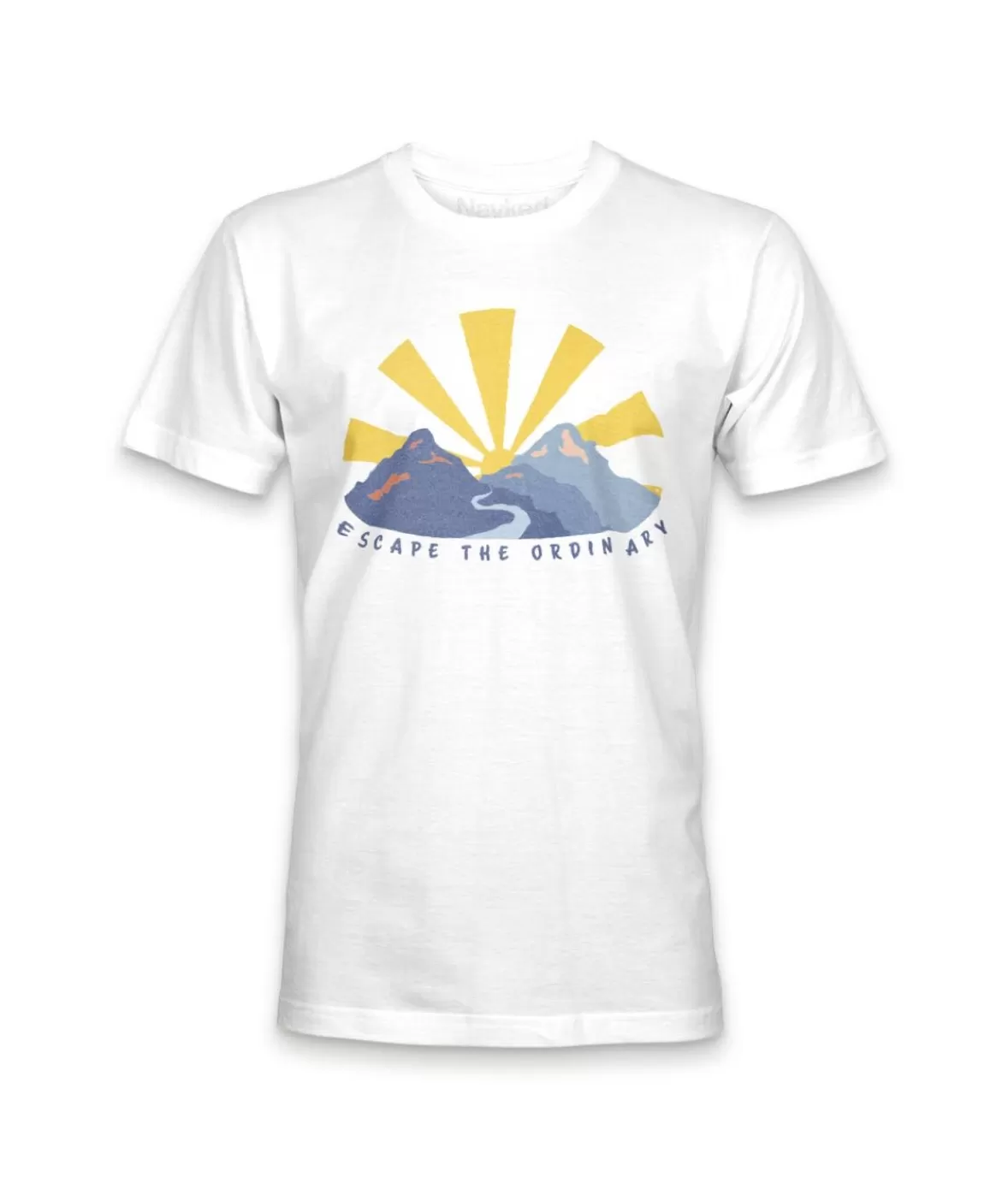 Men'S Ridiculously Soft Midweight Graphic Tee | Escape The Ordinary | Nayked Apparel Fashion