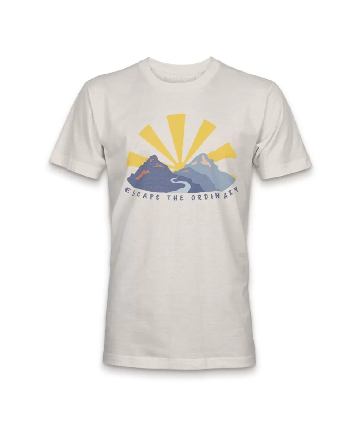 Men'S Ridiculously Soft Midweight Graphic Tee | Escape The Ordinary | Nayked Apparel Fashion