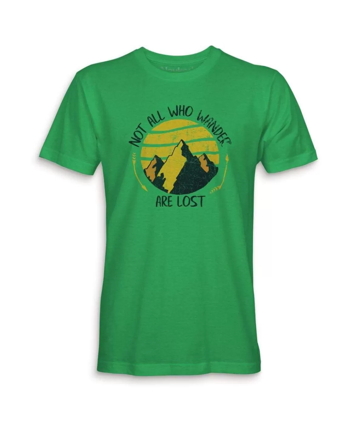 Men'S Ridiculously Soft Midweight Graphic Tee | Not All Who Wander Are Lost | Nayked Apparel Online