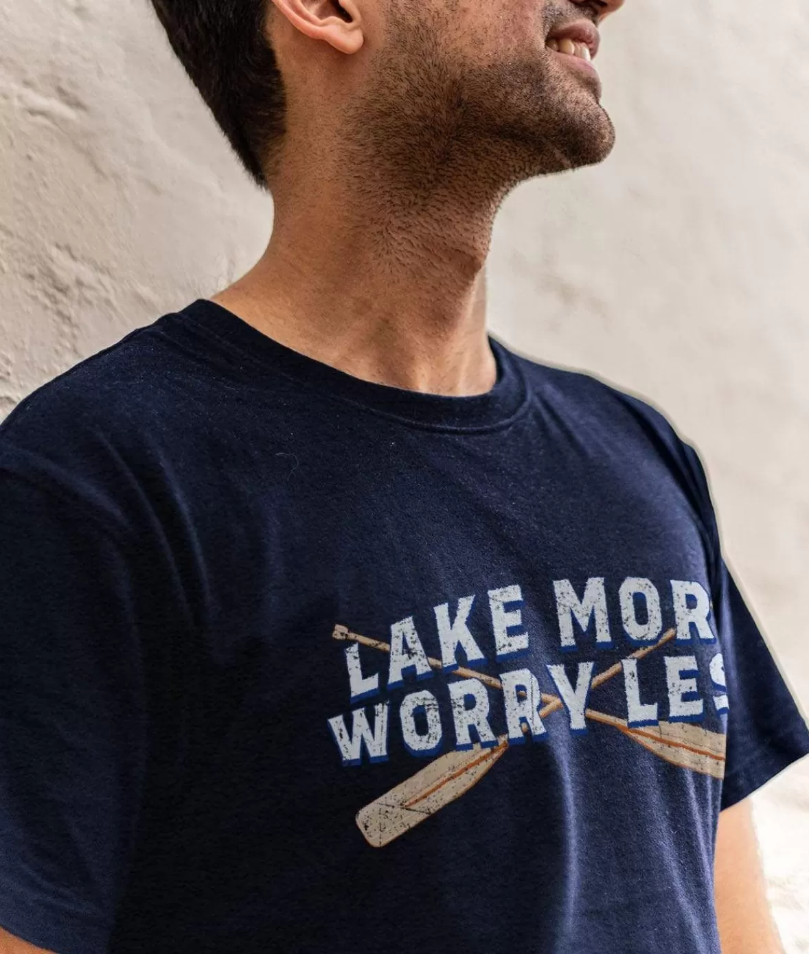 Men'S Ridiculously Soft Midweight Graphic Tee | Oars | Nayked Apparel Online