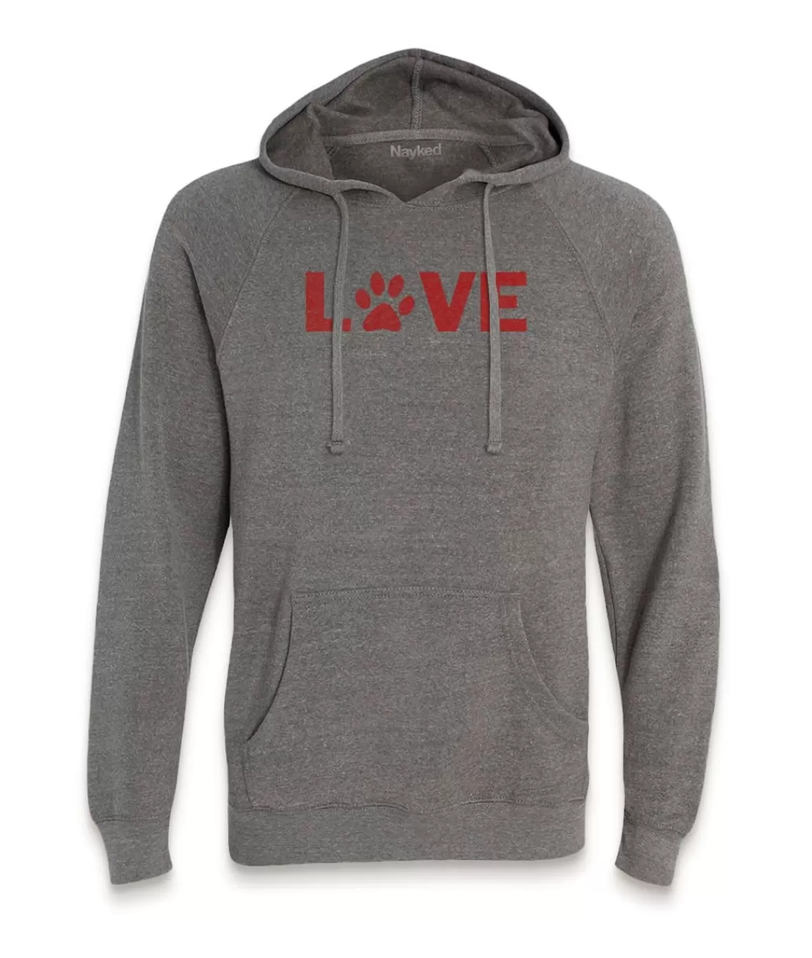Men'S Ridiculously Soft Midweight Raglan Hooded Valentine'S Day Graphic Sweatshirt | Love My Pet | Nayked Apparel Hot