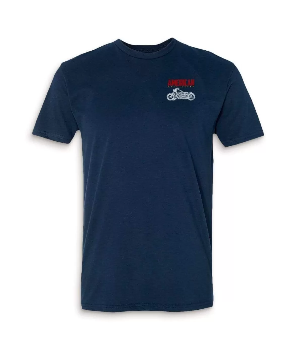 Men'S Ridiculously Soft Midweight Sueded Graphic Tee | American Motorcycles | Nayked Apparel Sale