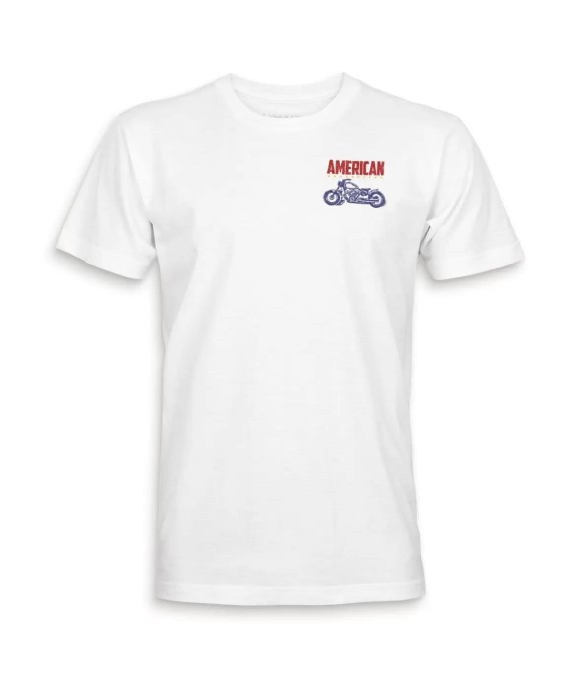 Men'S Ridiculously Soft Midweight Sueded Graphic Tee | American Motorcycles | Nayked Apparel Sale
