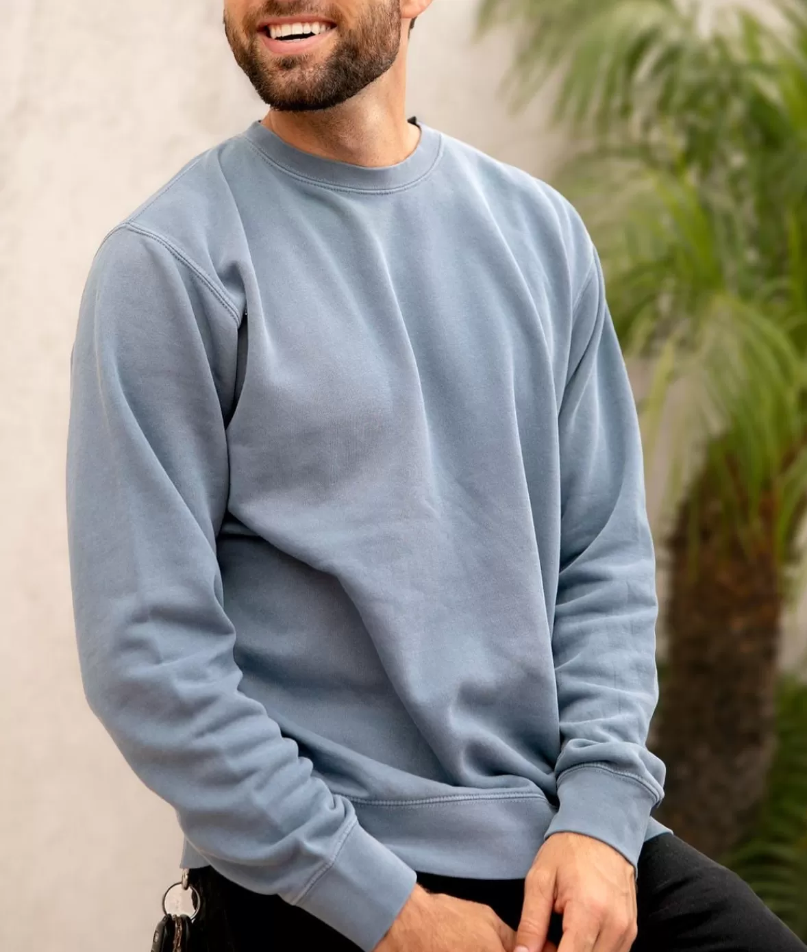 Men'S Ridiculously Soft Pigment-Dyed Sweatshirt | Nayked Apparel Hot