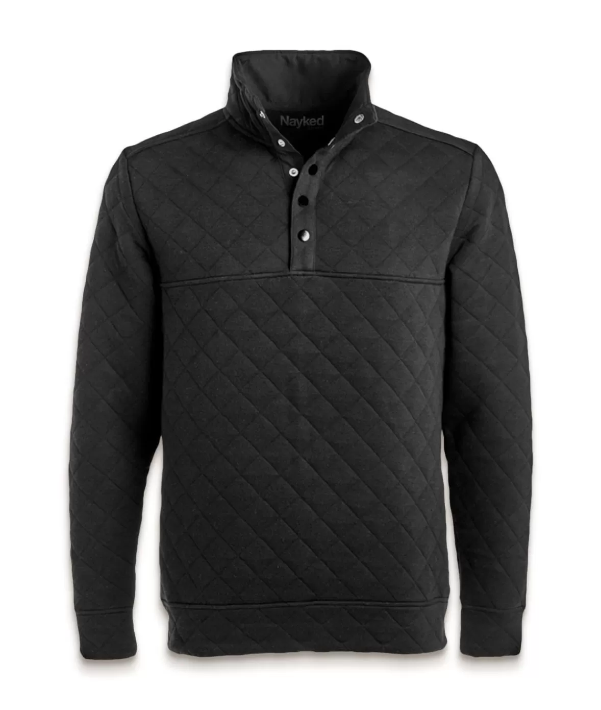 Men'S Ridiculously Soft Quilted Snap Pullover | Nayked Apparel Cheap