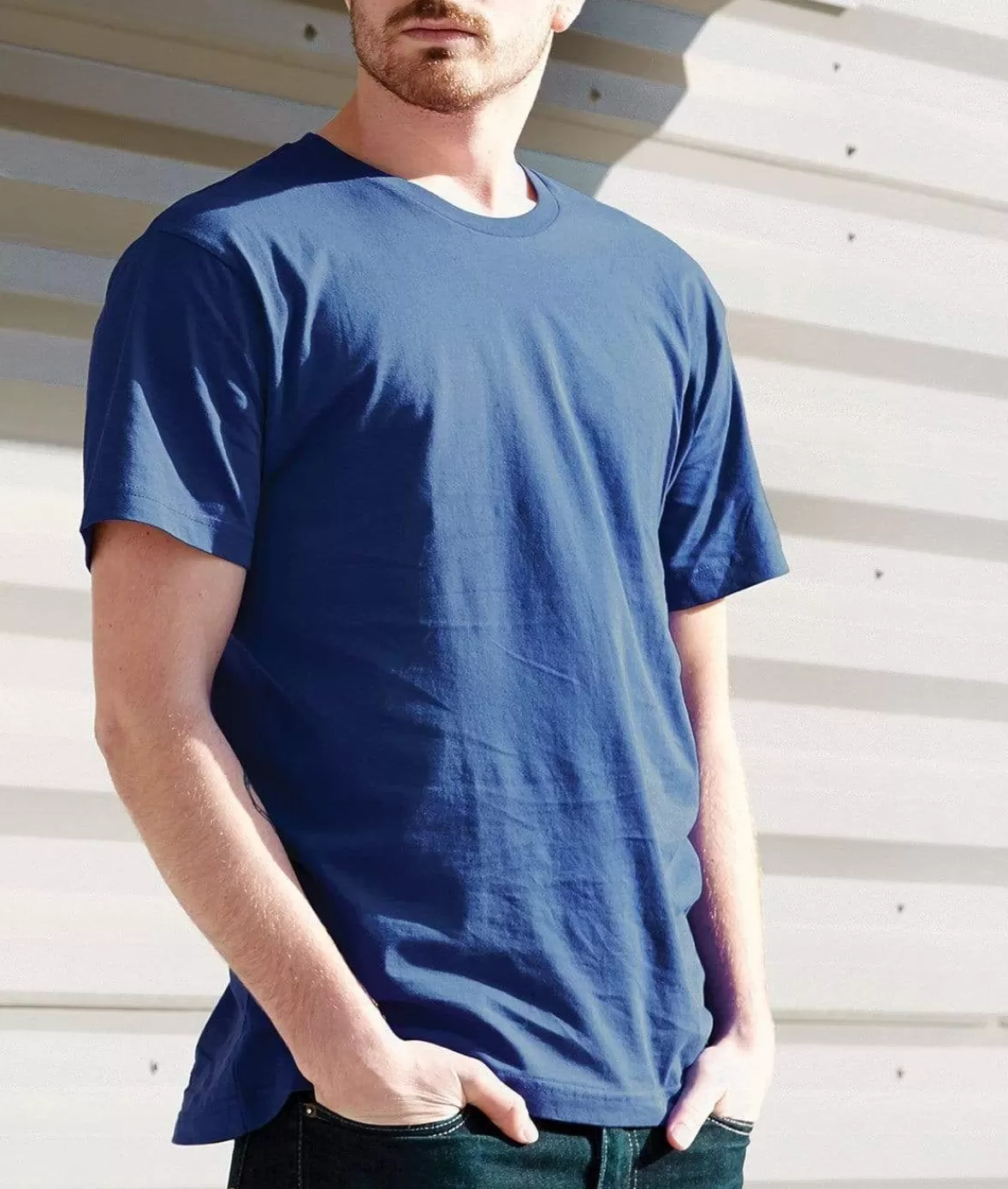 Men'S Ridiculously Soft Short Sleeve Crew Neck 100% Cotton T-Shirt | Classic | Nayked Apparel Discount