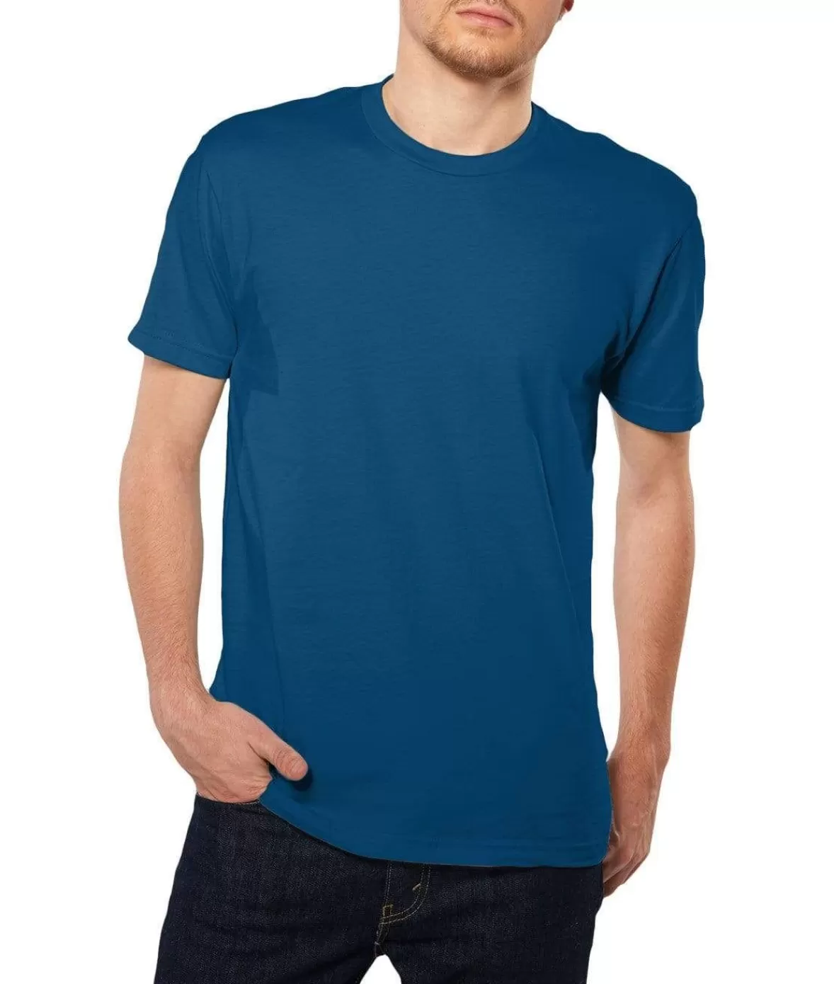 Men'S Ridiculously Soft Short Sleeve Crew Neck 100% Cotton T-Shirt | Classic | Nayked Apparel Discount