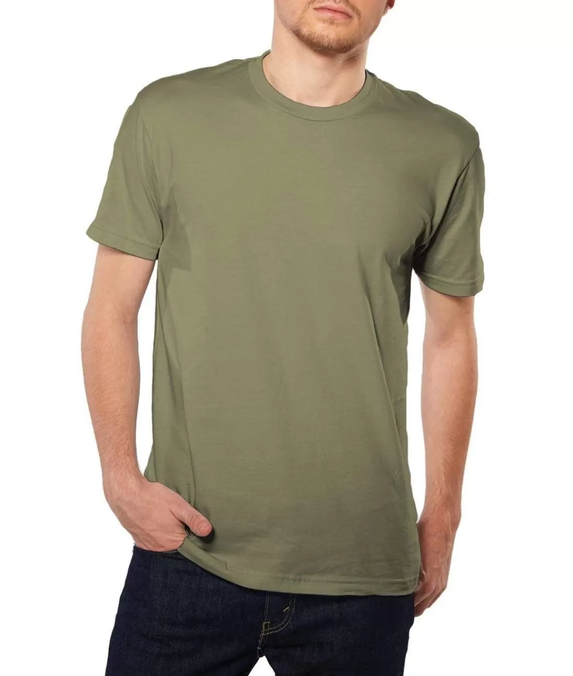 Men'S Ridiculously Soft Short Sleeve Crew Neck 100% Cotton T-Shirt | Classic | Nayked Apparel Discount