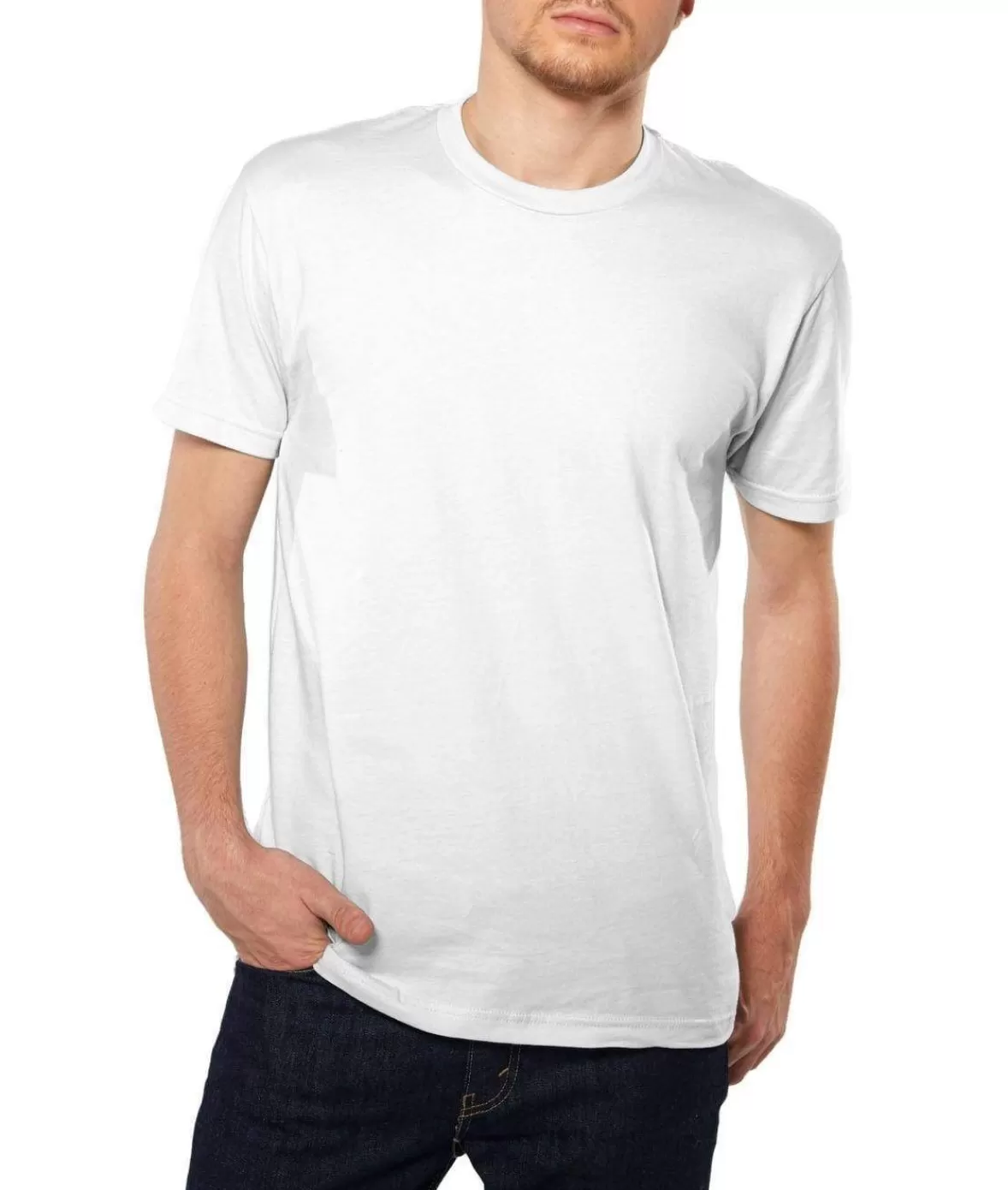 Men'S Ridiculously Soft Short Sleeve Crew Neck 100% Cotton T-Shirt | Classic | Nayked Apparel Discount