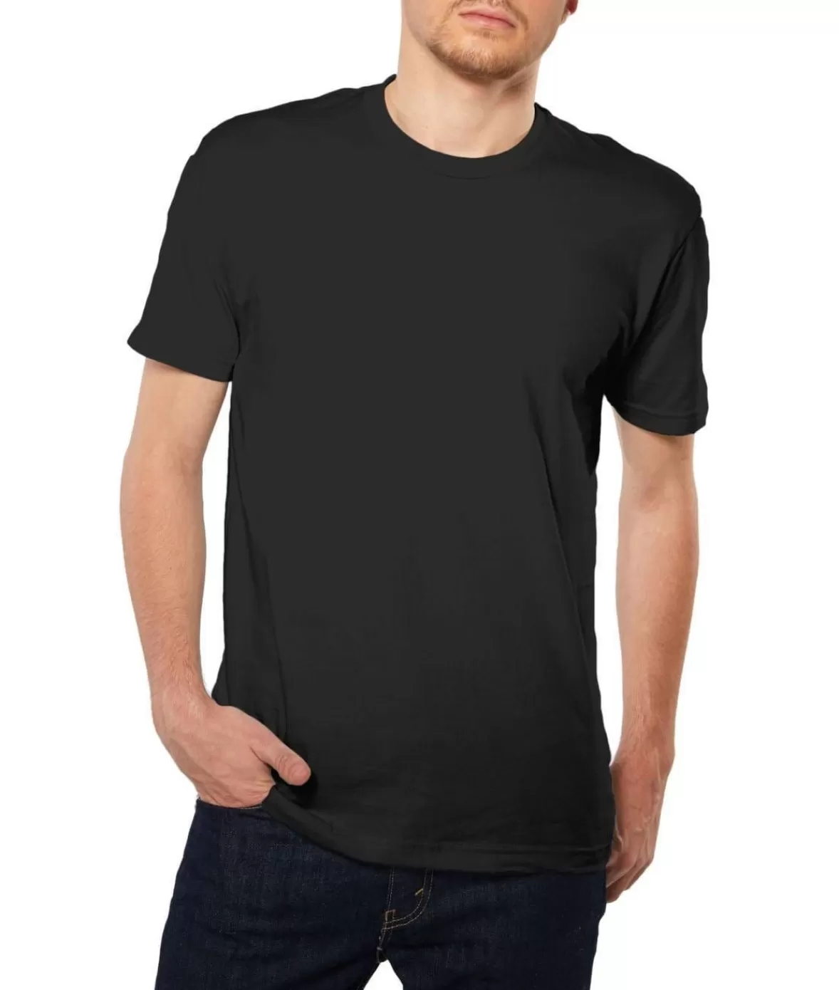 Men'S Ridiculously Soft Short Sleeve Crew Neck 100% Cotton T-Shirt | Classic | Nayked Apparel Discount
