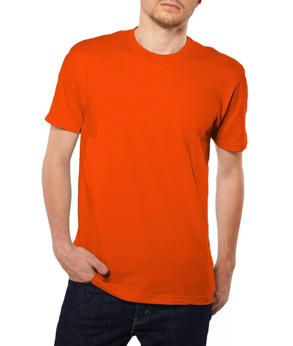 Men'S Ridiculously Soft Short Sleeve Crew Neck 100% Cotton T-Shirt | Classic | Nayked Apparel Discount