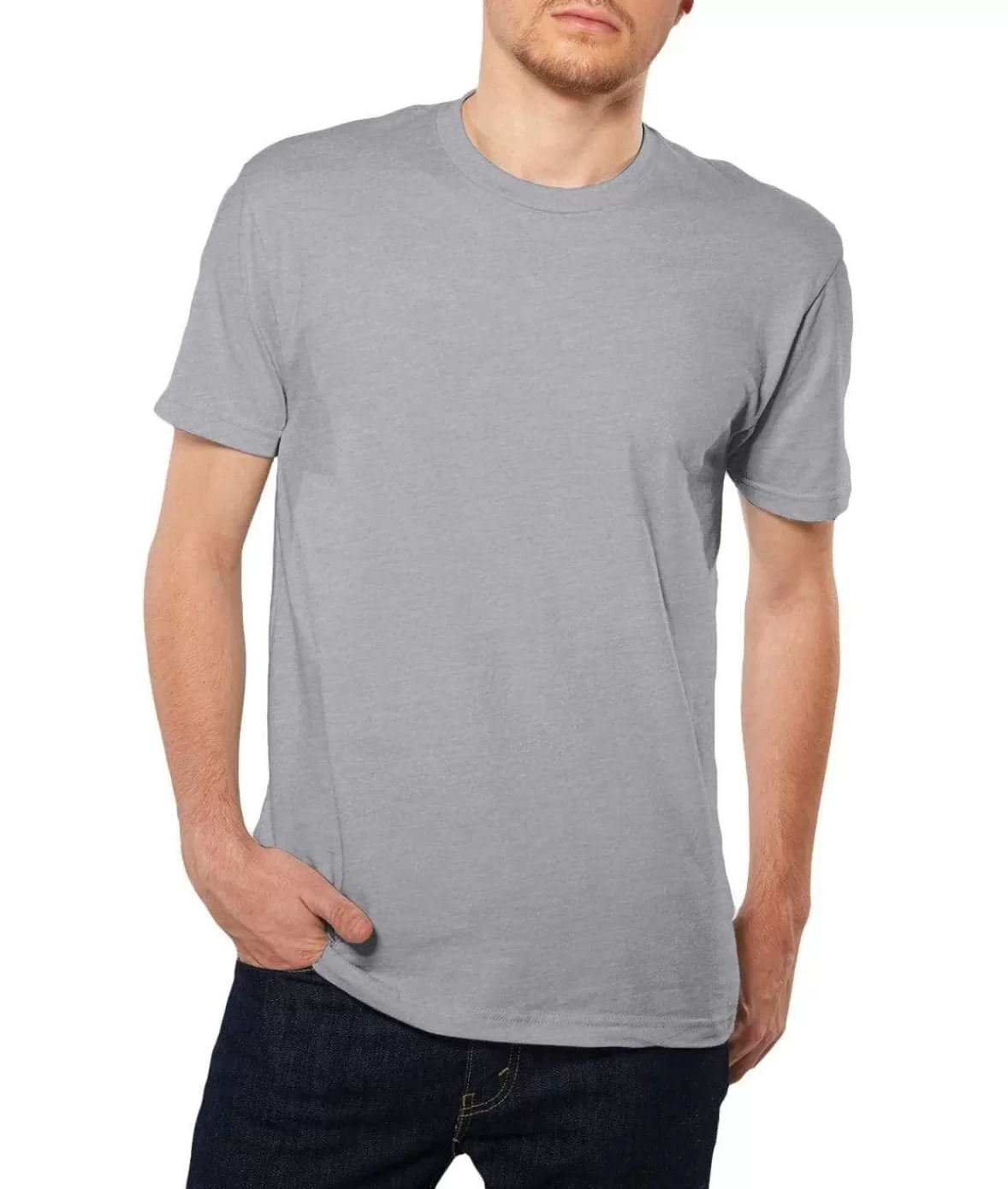 Men'S Ridiculously Soft Short Sleeve Crew Neck 100% Cotton T-Shirt | Classic | Nayked Apparel Discount