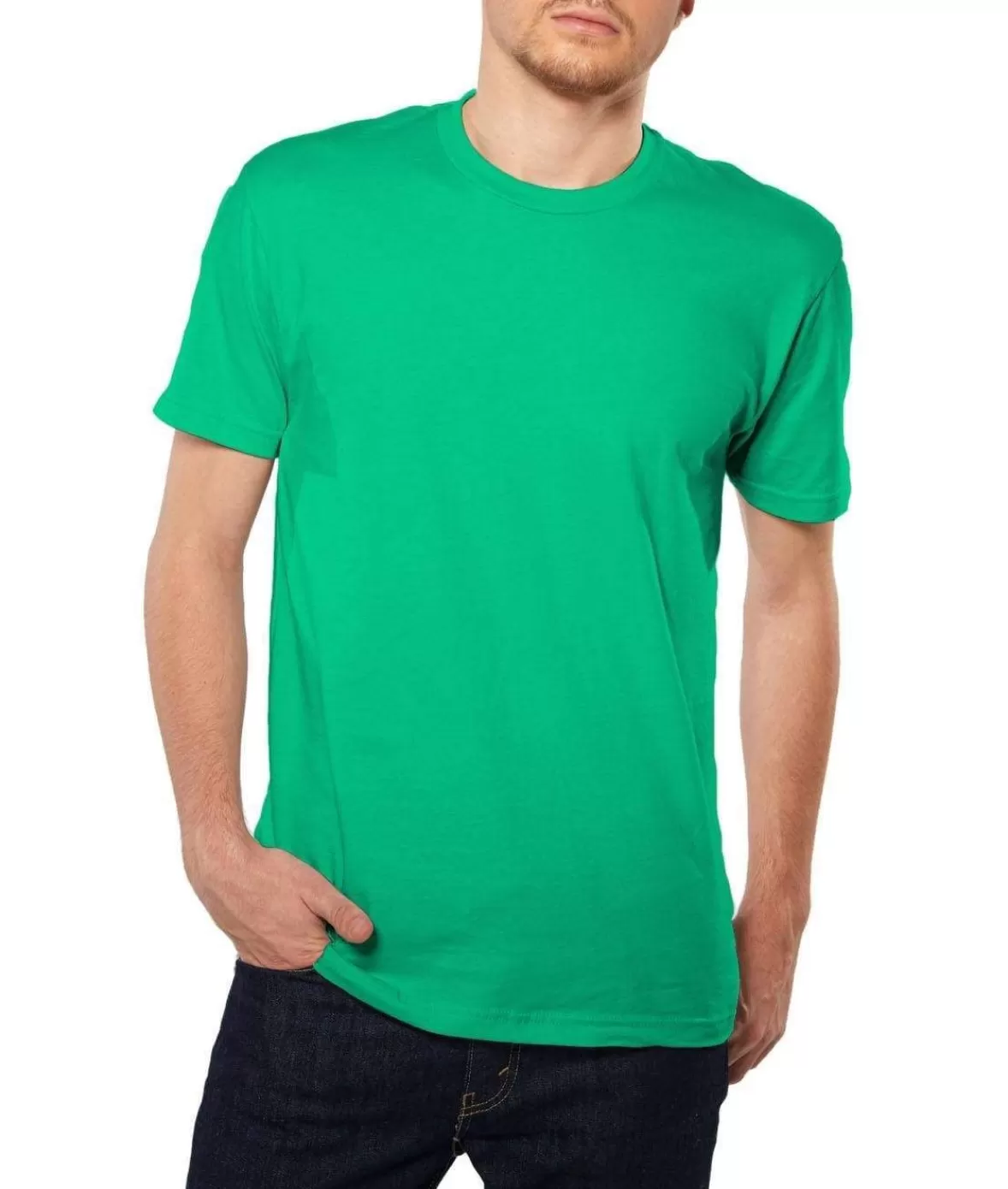 Men'S Ridiculously Soft Short Sleeve Crew Neck 100% Cotton T-Shirt | Classic | Nayked Apparel Discount