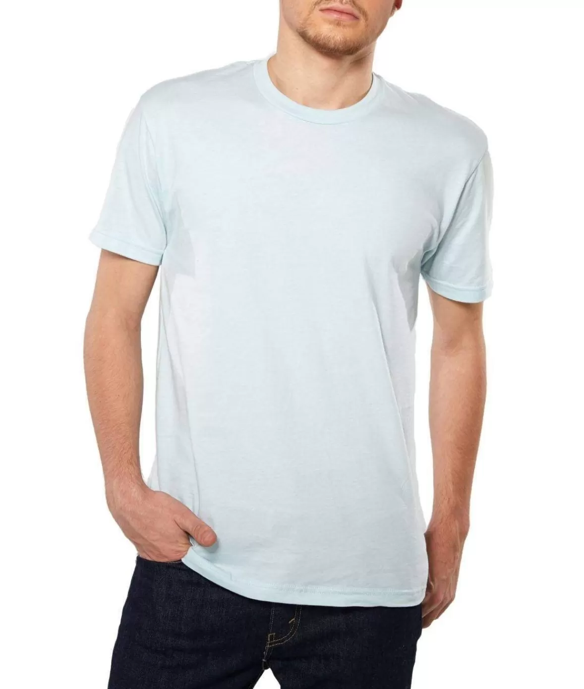 Men'S Ridiculously Soft Short Sleeve Crew Neck 100% Cotton T-Shirt | Classic | Nayked Apparel Discount