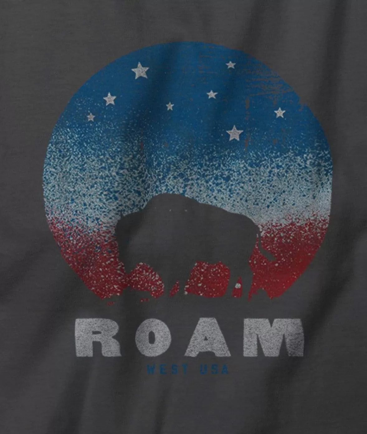 Men'S Ridiculously Soft Sueded Big Graphic Tee | Roam | Nayked Apparel Discount