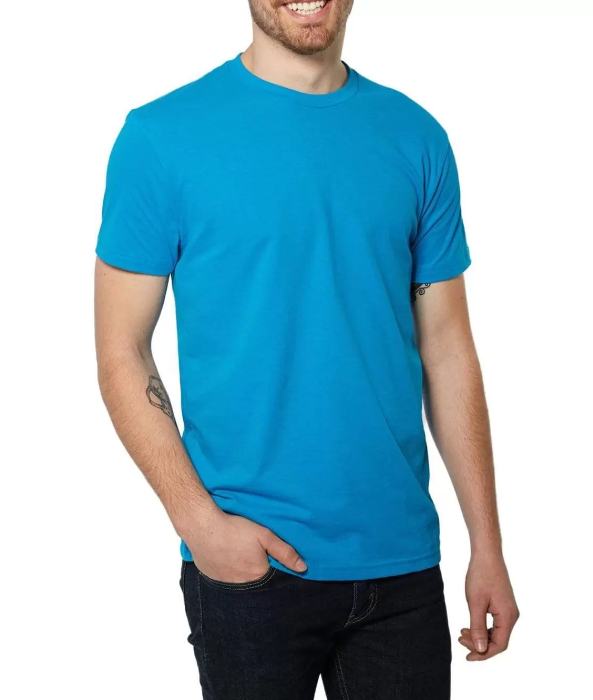 Men'S Ridiculously Soft Sueded Crew T-Shirt | Classic | Nayked Apparel Discount