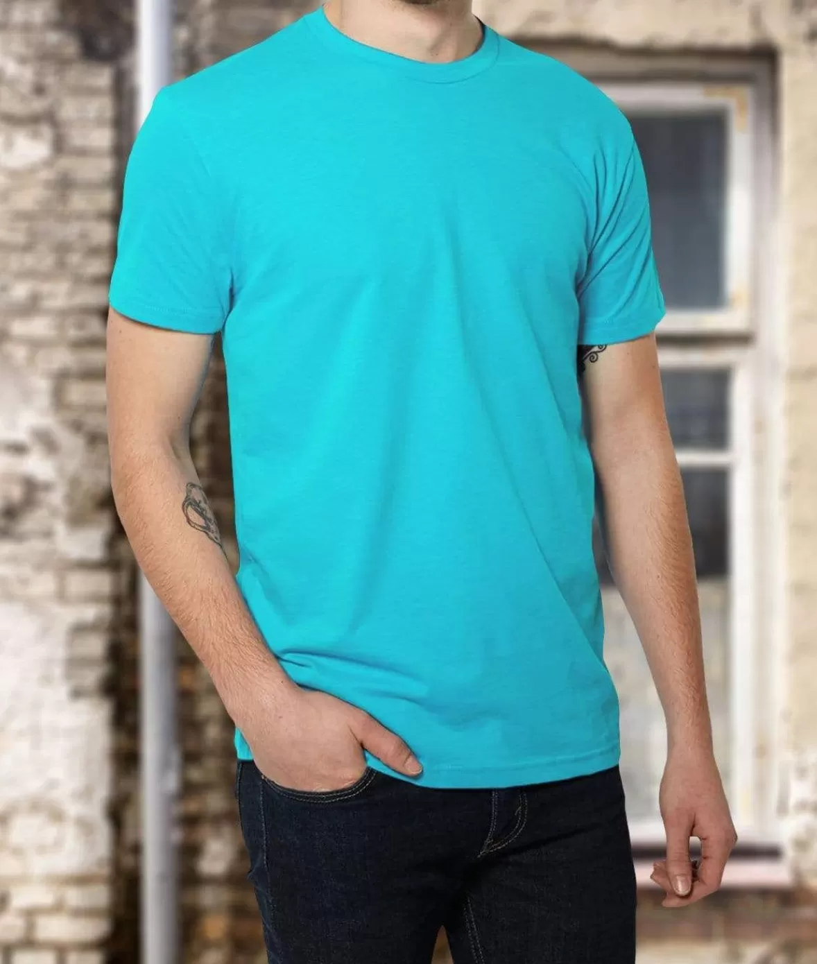 Men'S Ridiculously Soft Sueded Crew T-Shirt | New Arrival Colors | Nayked Apparel Discount