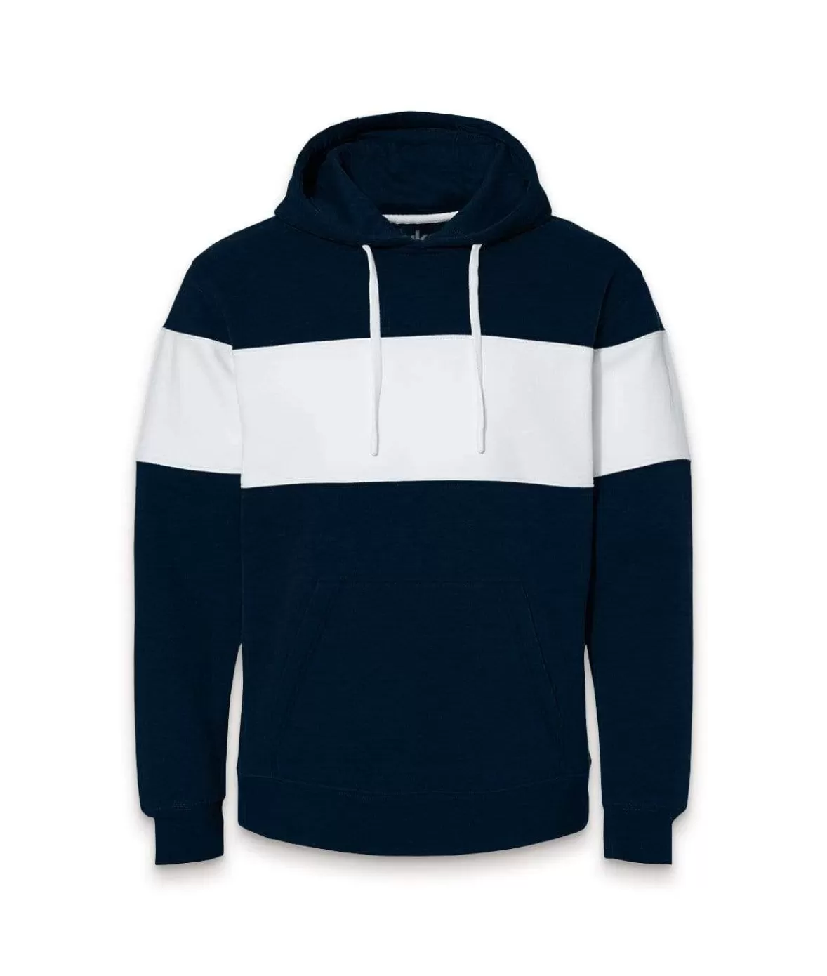 Men'S Ridiculously Soft Sueded Fleece Varsity Block Hoodie | Nayked Apparel Clearance