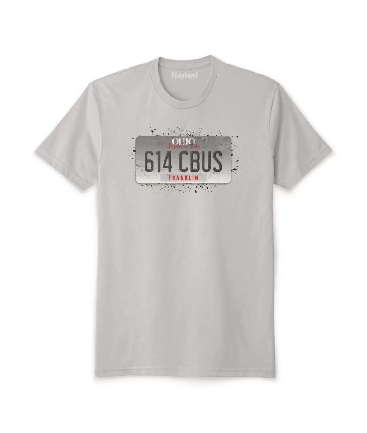 Men'S Ridiculously Soft Sueded Graphic Tee | 614 Cbus | Nayked Apparel Clearance