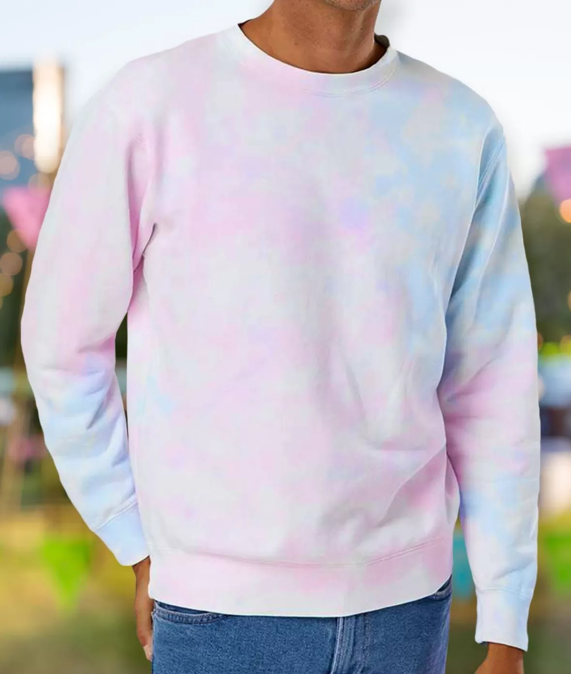 Men'S Ridiculously Soft Tie-Dyed Pullover Sweatshirt | Nayked Apparel Flash Sale