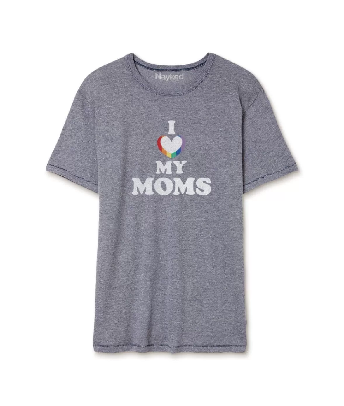 Men'S Ridiculously Soft Vintage Graphic T-Shirt | I Love My Moms | Nayked Apparel Flash Sale