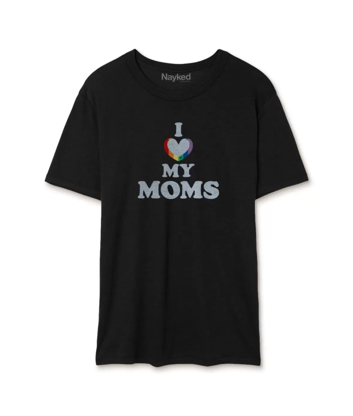 Men'S Ridiculously Soft Vintage Graphic T-Shirt | I Love My Moms | Nayked Apparel Flash Sale