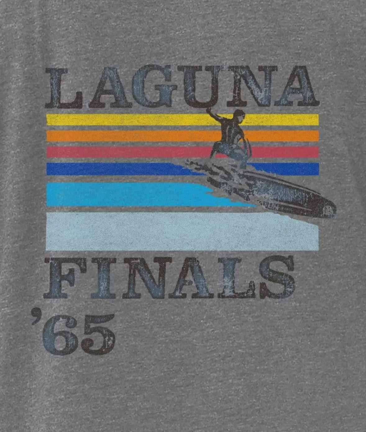 Men'S Ridiculously Soft Vintage Graphic T-Shirt | Laguna Finals | Nayked Apparel Best