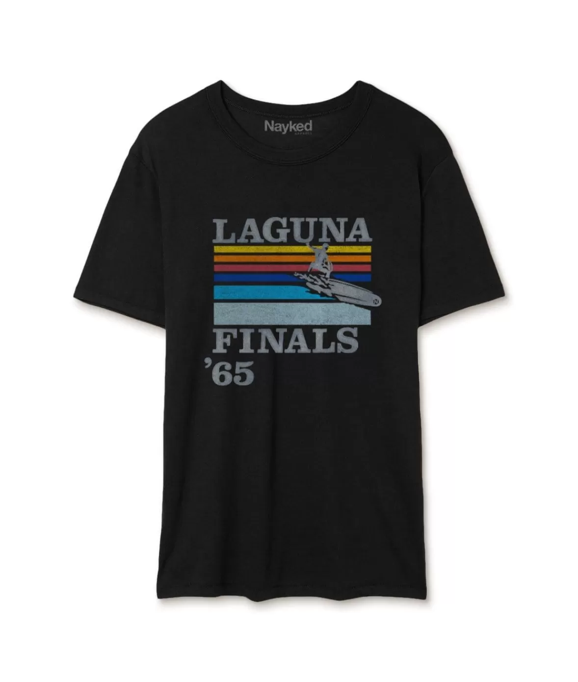 Men'S Ridiculously Soft Vintage Graphic T-Shirt | Laguna Finals | Nayked Apparel Best