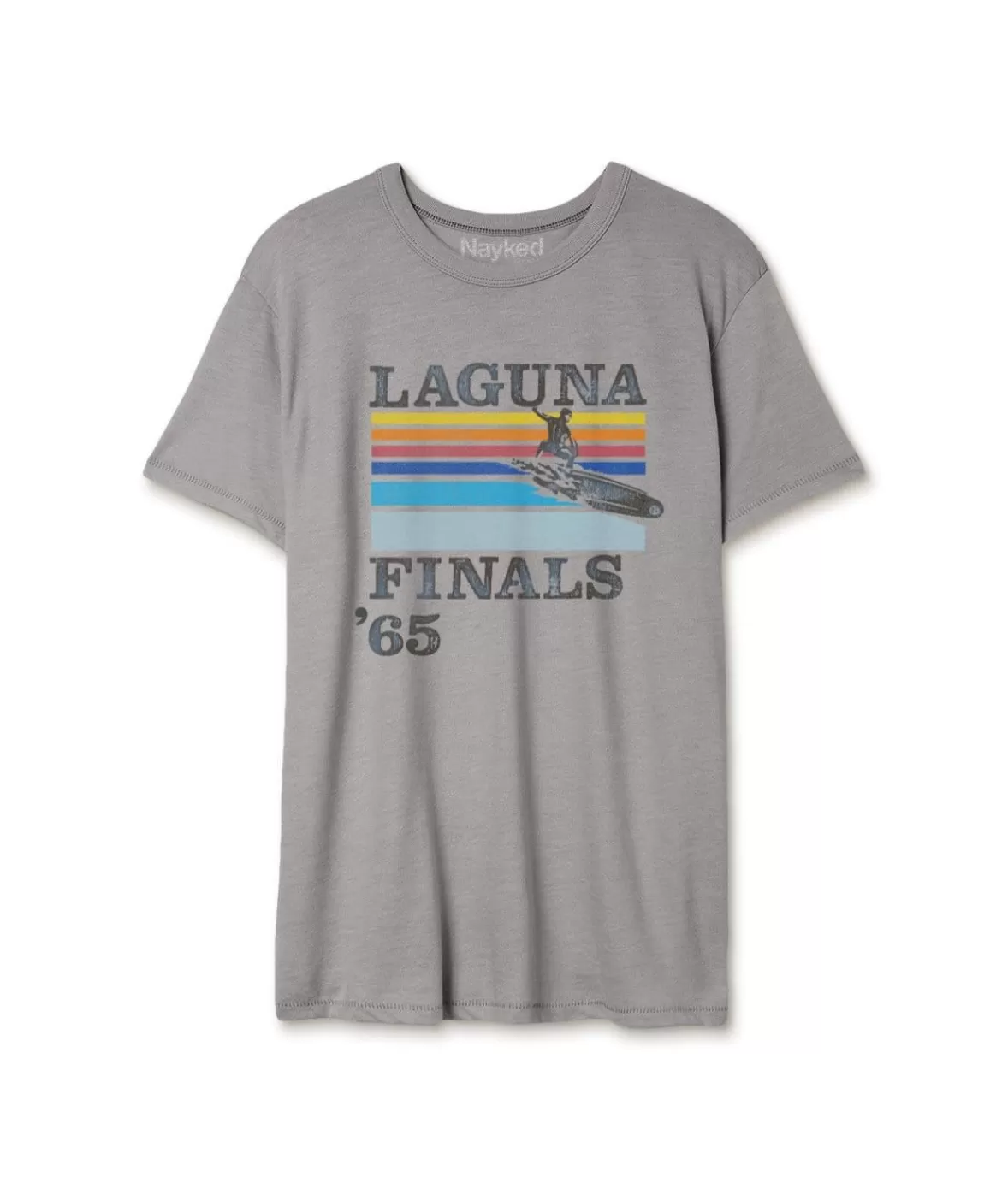 Men'S Ridiculously Soft Vintage Graphic T-Shirt | Laguna Finals | Nayked Apparel Best