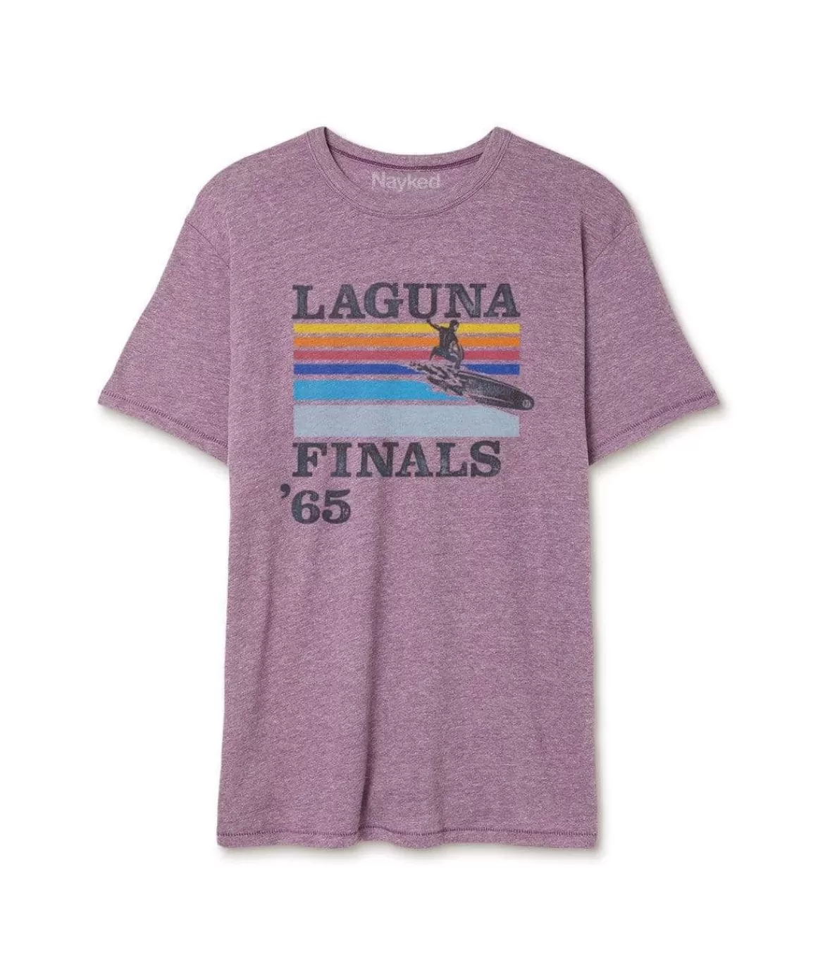 Men'S Ridiculously Soft Vintage Graphic T-Shirt | Laguna Finals | Nayked Apparel Best