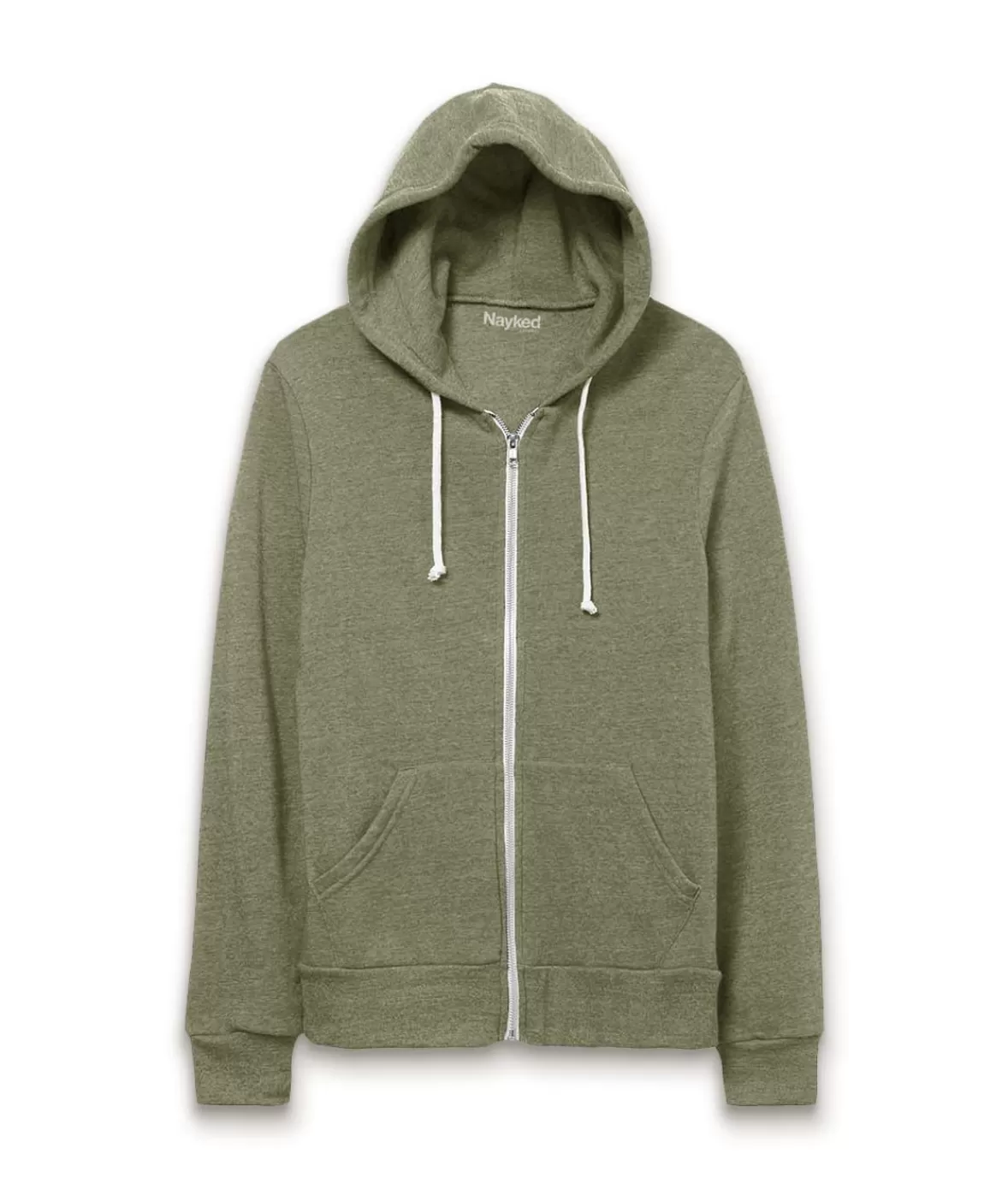 Men'S Ridiculously Soft Vintage Recycled Fleece Full-Zip Hoodie | Nayked Apparel Cheap