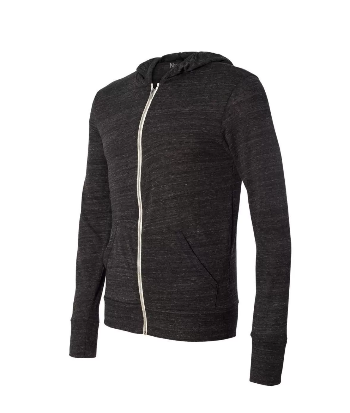 Men'S Ridiculously Soft Vintage Recycled Full-Zip Hooded T-Shirt | Nayked Apparel Outlet