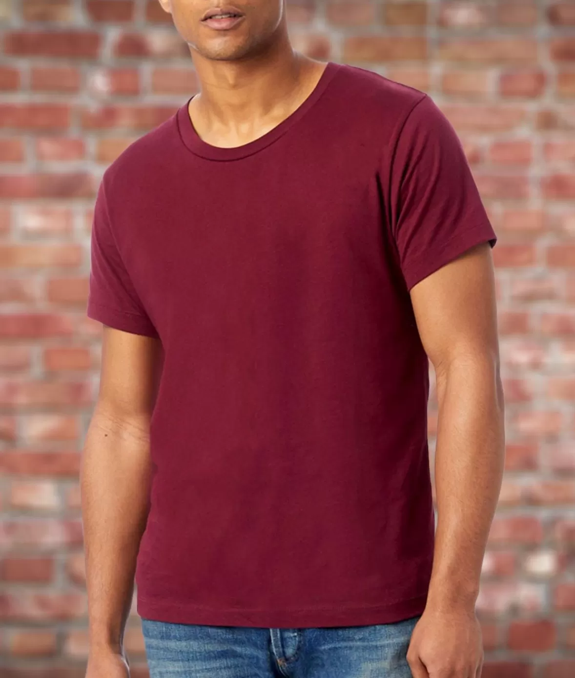 Men'S Soft Garment Washed Big 100% Cotton Short Sleeve T-Shirt | Nayked Apparel Fashion