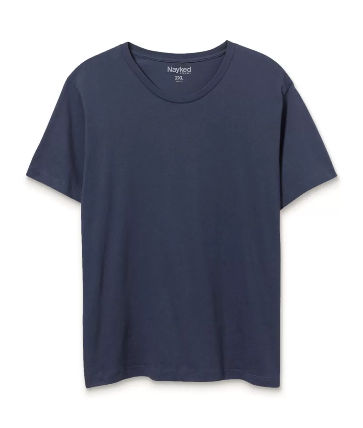 Men'S Soft Garment Washed Big 100% Cotton Short Sleeve T-Shirt | Nayked Apparel Fashion