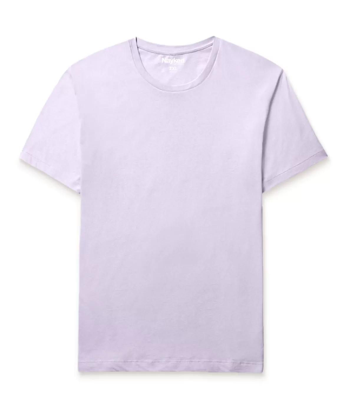 Men'S Soft Garment Washed Big 100% Cotton Short Sleeve T-Shirt | Nayked Apparel Fashion
