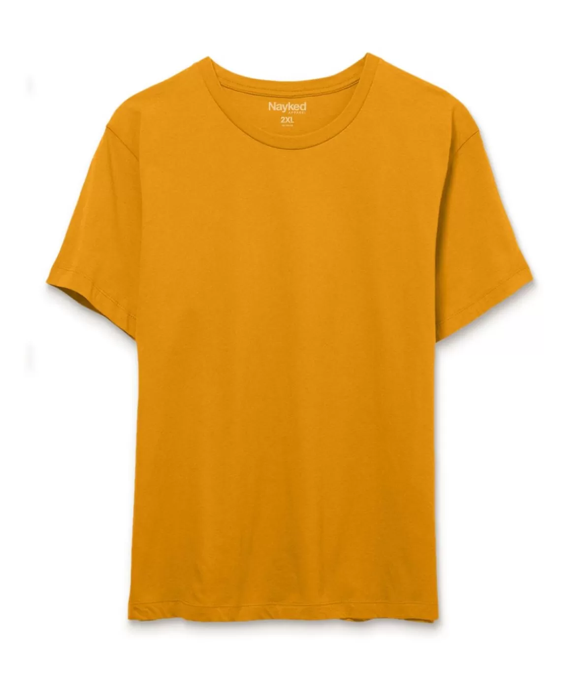 Men'S Soft Garment Washed Big 100% Cotton Short Sleeve T-Shirt | Nayked Apparel Fashion