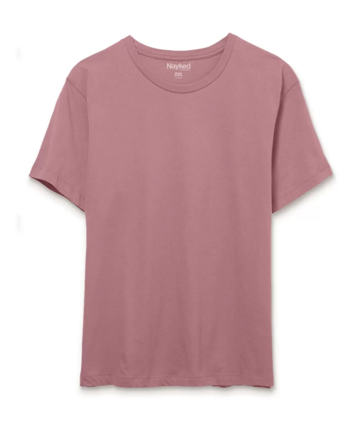 Men'S Soft Garment Washed Big 100% Cotton Short Sleeve T-Shirt | Nayked Apparel Fashion