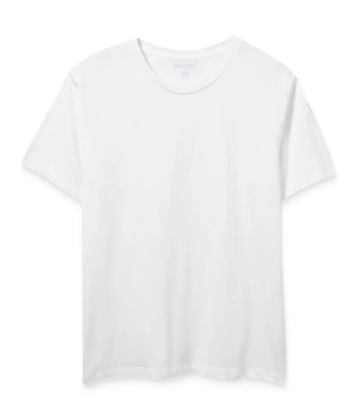Men'S Soft Garment Washed Big 100% Cotton Short Sleeve T-Shirt | Nayked Apparel Fashion