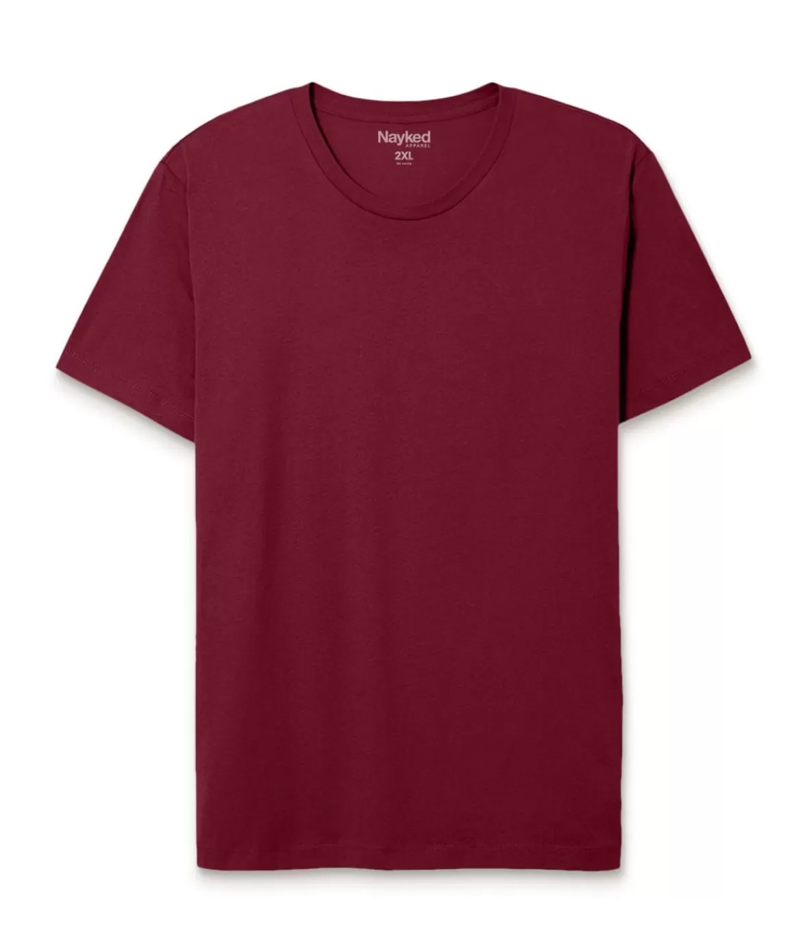 Men'S Soft Garment Washed Big 100% Cotton Short Sleeve T-Shirt | Nayked Apparel Fashion