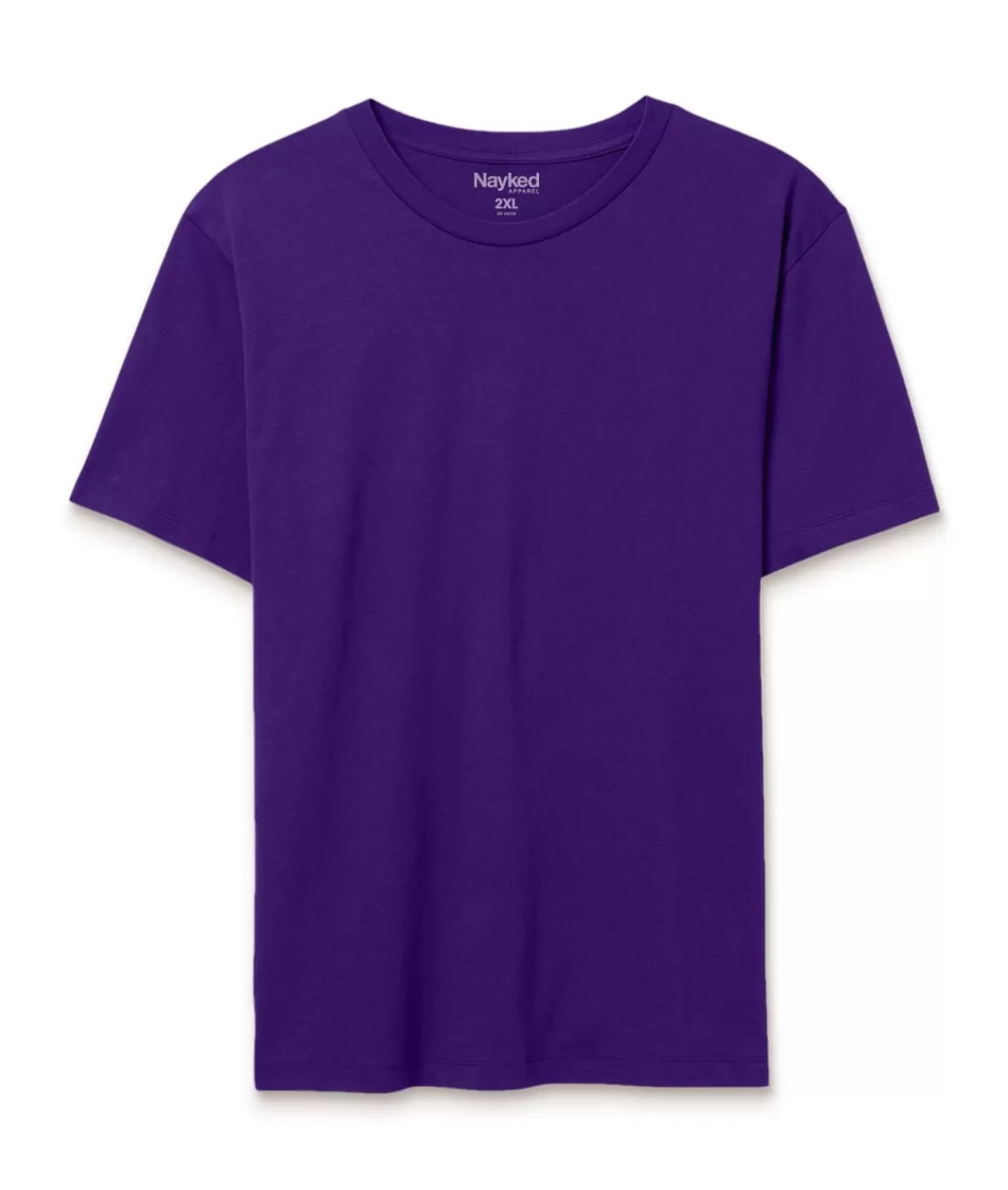 Men'S Soft Garment Washed Big 100% Cotton Short Sleeve T-Shirt | Nayked Apparel Fashion