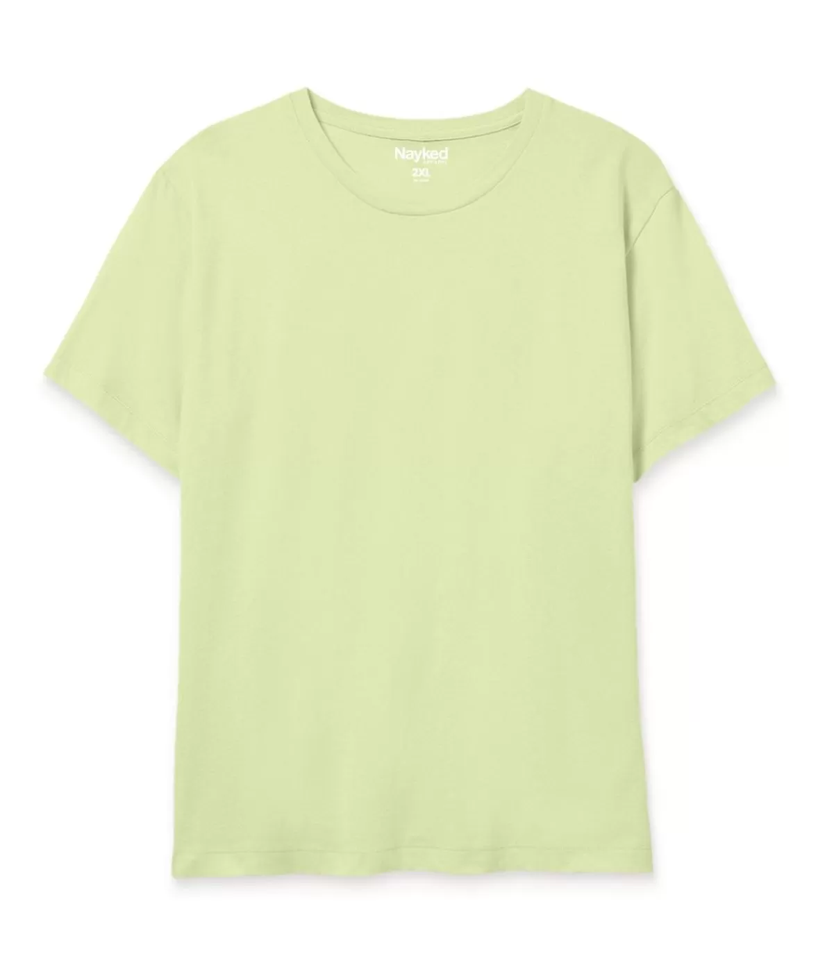 Men'S Soft Garment Washed Big 100% Cotton Short Sleeve T-Shirt | Nayked Apparel Fashion