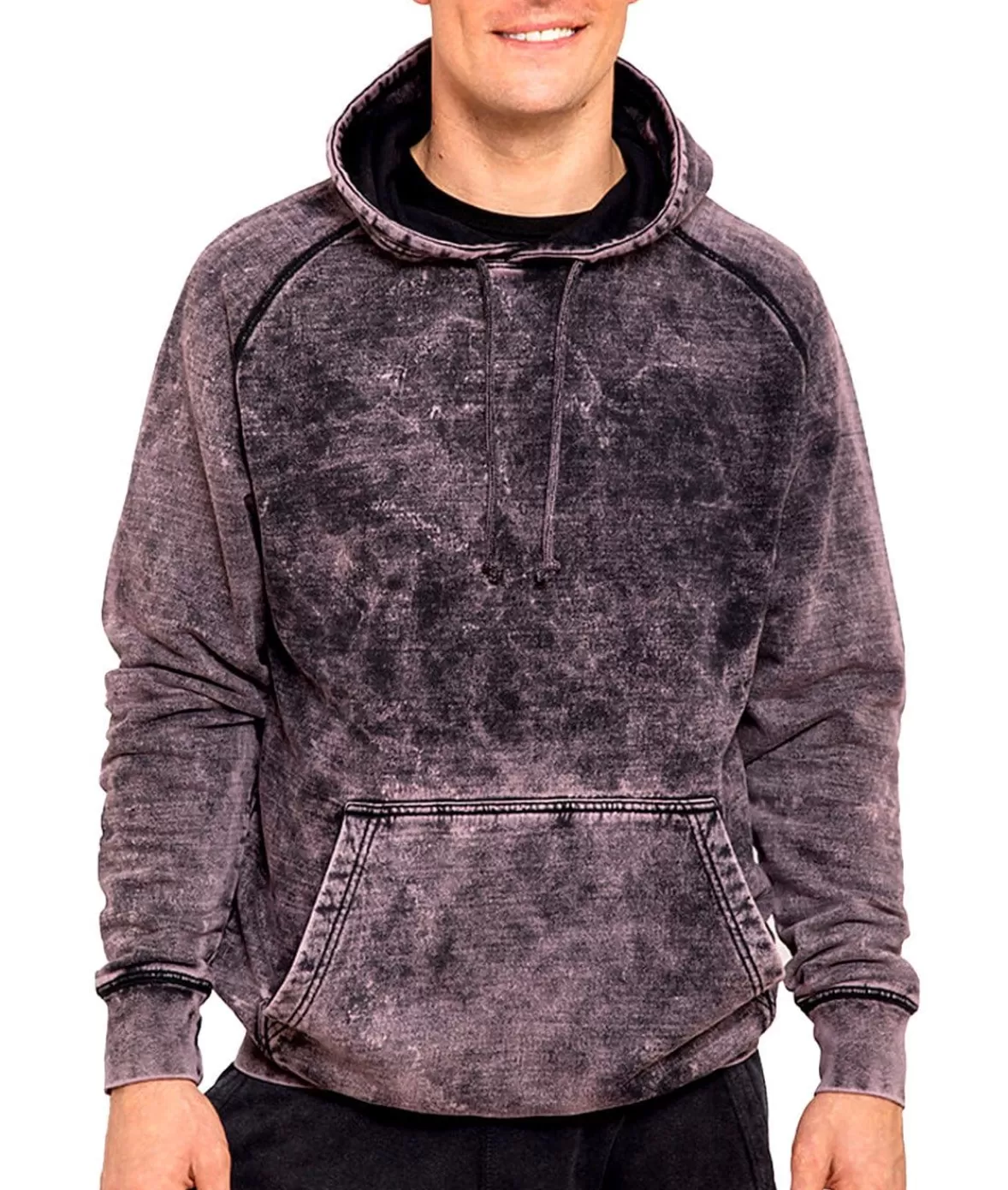 Men'S Vintage Fleece Raglan Hoodie | Nayked Apparel Discount