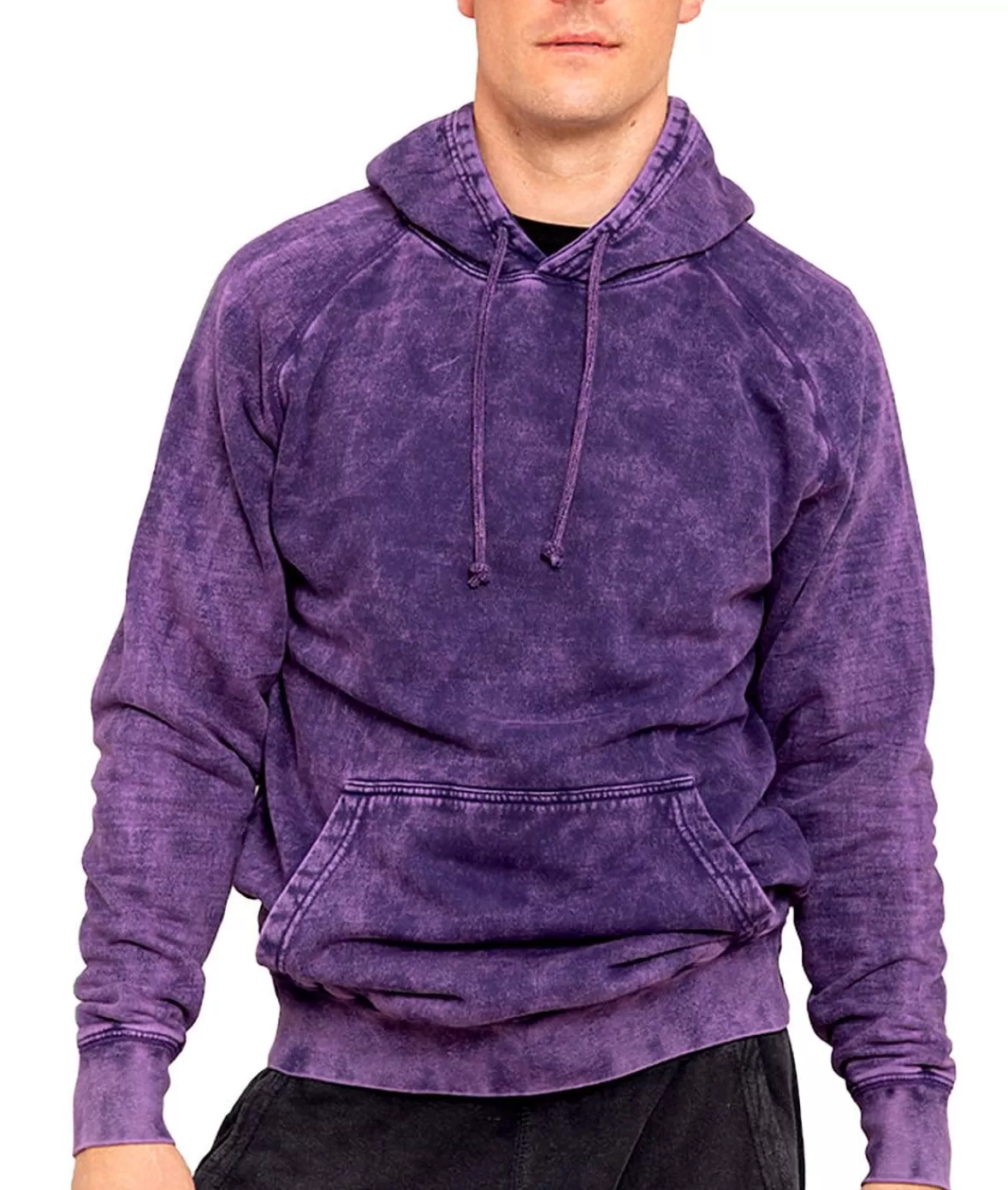 Men'S Vintage Fleece Raglan Hoodie | Nayked Apparel Discount