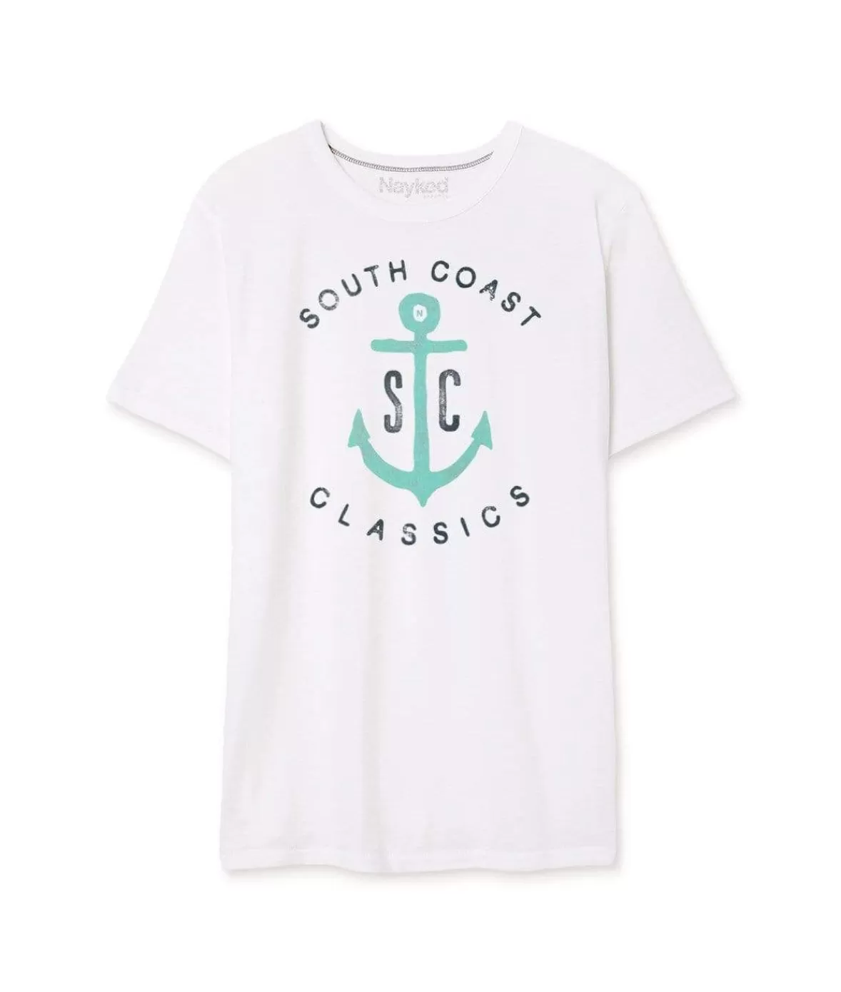 Men'S Vintage Soft Cotton Poly Graphic T-Shirt | Sc Anchor | Nayked Apparel Shop