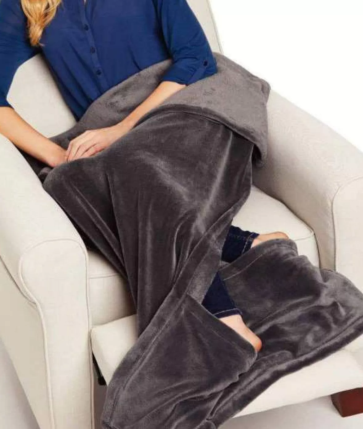 Packable Softest Plush Travel Blanket | Nayked Apparel Store