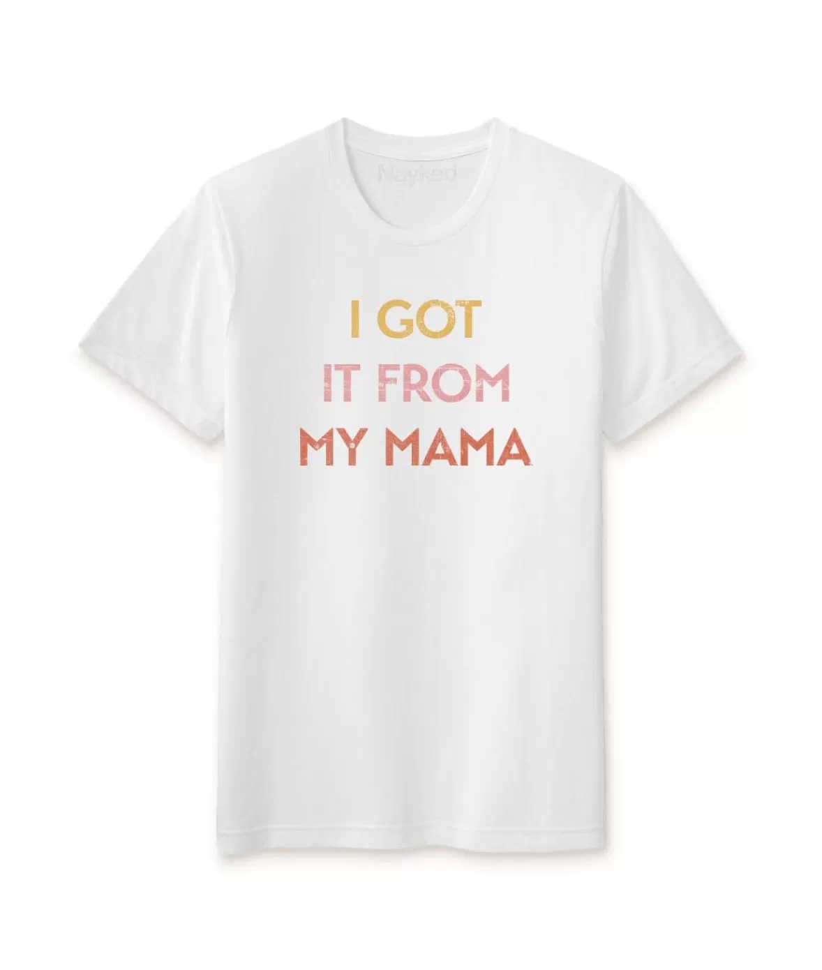 Ridiculously Soft Heather Sueded Graphic Tee | I Got It From My Mama | Nayked Apparel Best Sale