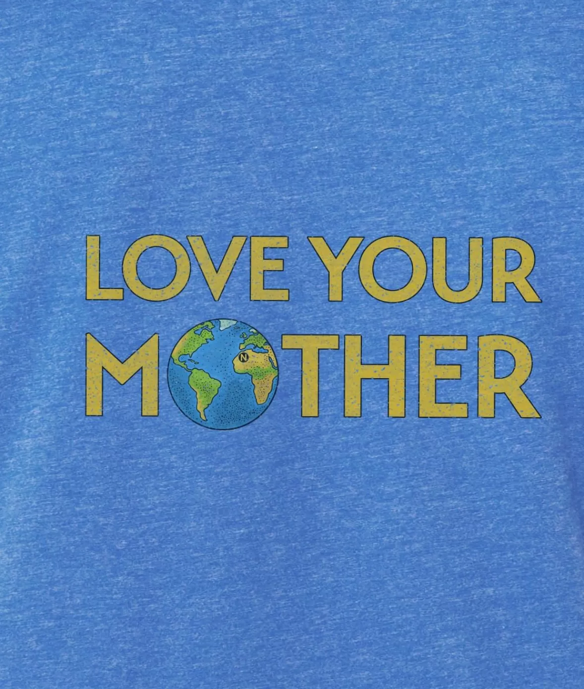 Ridiculously Soft Heather Sueded Graphic Tee | Love Your Mother | Nayked Apparel Discount