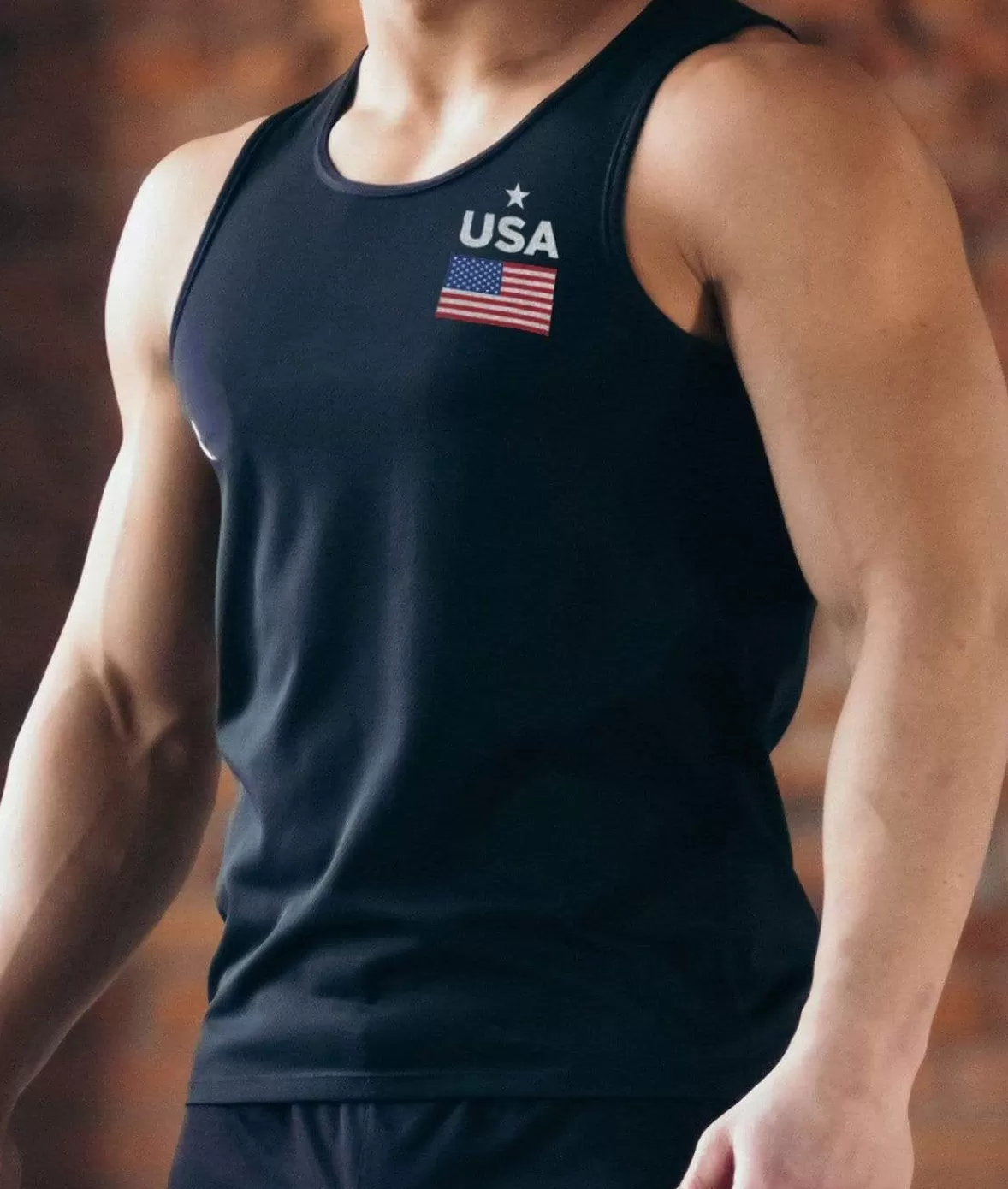 Ridiculously Soft Men'S Big Usa Graphic Tank | Nayked Apparel Best